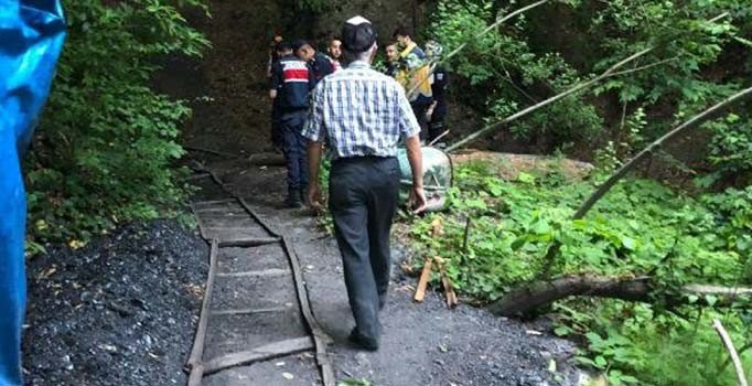 Zonguldak'ta kaçak kömür ocağında göçük: 1 işçi mahsur