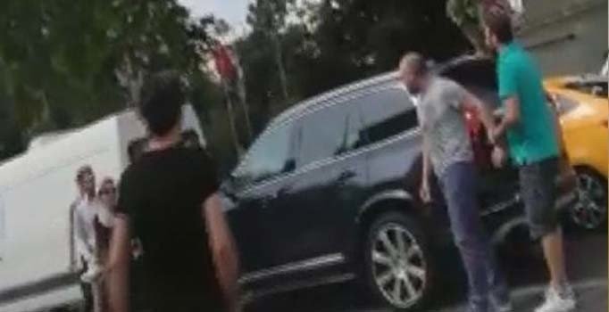 Halit Ergenç'e trafikte saldırının görüntüleri ortaya çıktı