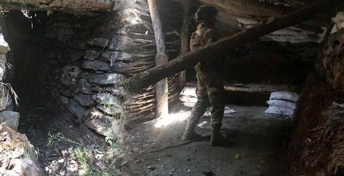 Milli Savunma Bakanlığı duyurdu: 3 katlı, 5 odalı mağara bulundu