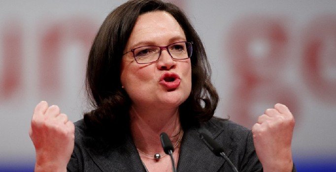 Almanya'da SPD lideri Andrea Nahles istifa etme kararı aldı