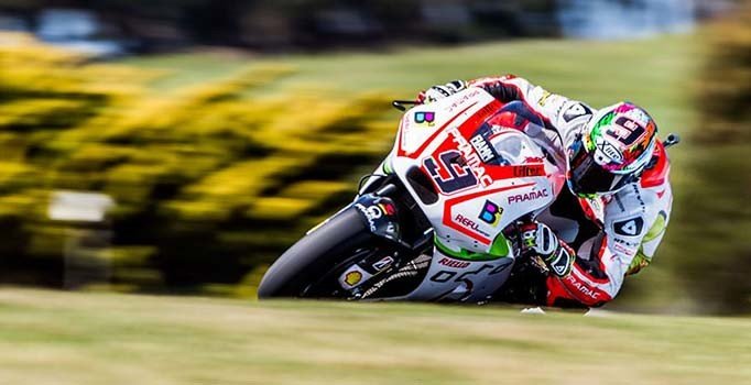 İtalya'da zafer Petrucci'nin