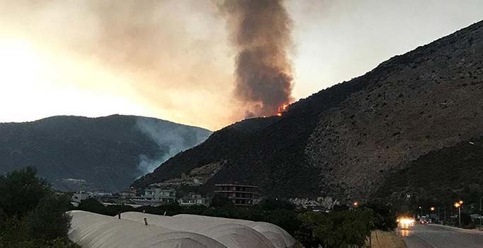 Antalya'da orman yangını
