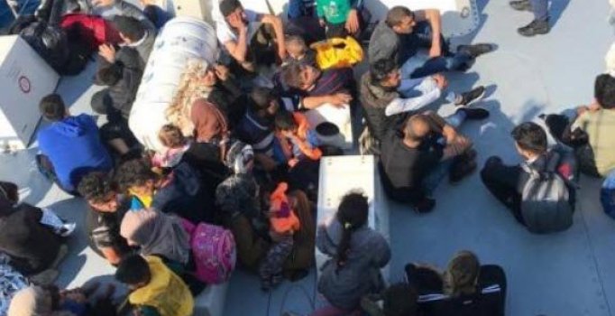 Balıkesir'de 36 kaçak göçmen yakalandı