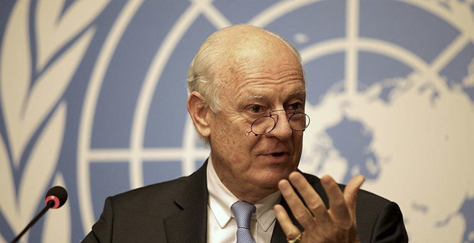 Staffan de Mistura: Son çare olarak havadan insani yardım