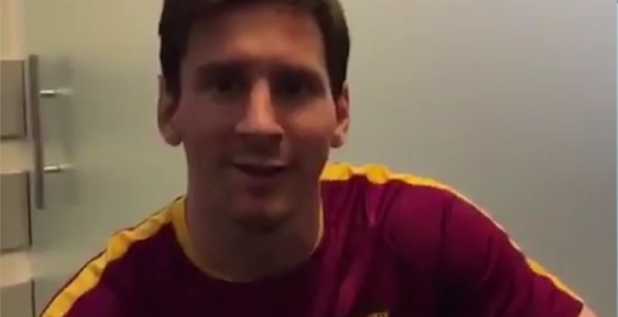 Messi'den Türk sevenlerine mesaj var