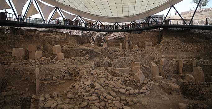 Göbeklitepe'ye bayramda ziyaretçi akını