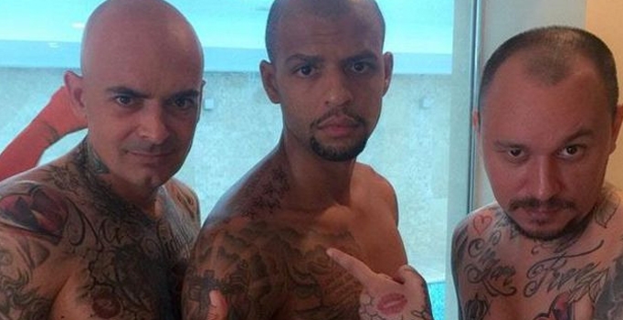 Felipe Melo'dan şampiyonluk dövmesi