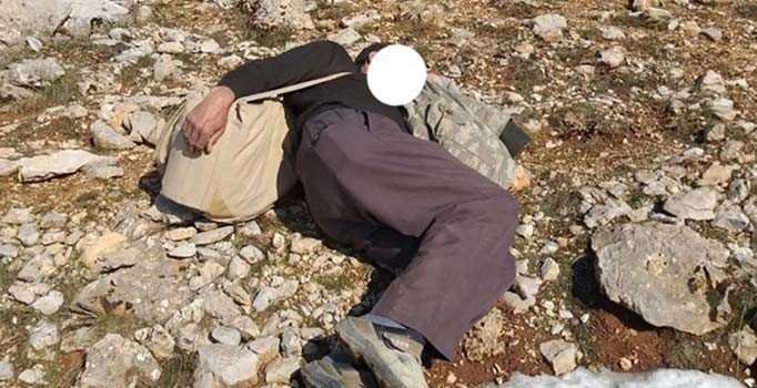 Keklik avcısı yakalanınca uyuyor numarası yaptı