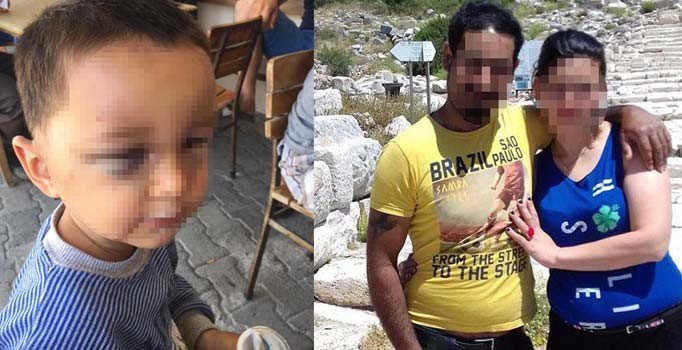 3 yaşındaki çocuğa kan donduran şiddet: Görenler şok yaşadı