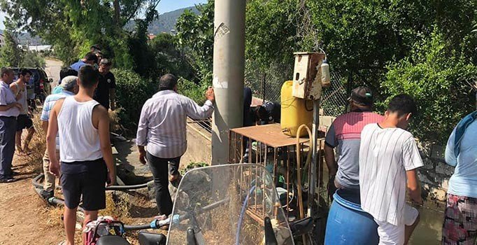 Muğla'da sulama kanalına düşen Suriyeli çocuk öldü