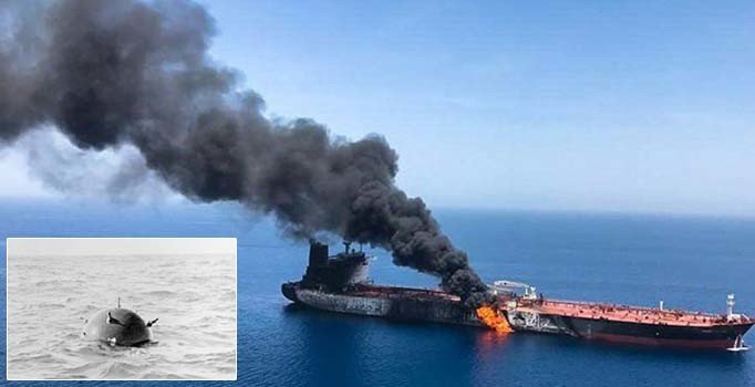 ABD'den Körfez'deki tankerlere saldırıda 'İran mayını' iddiası