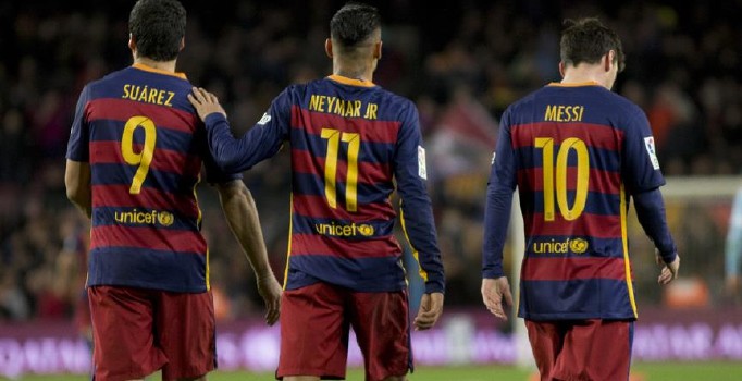 Barcelona'nın muhteşem üçlüsü iş başında