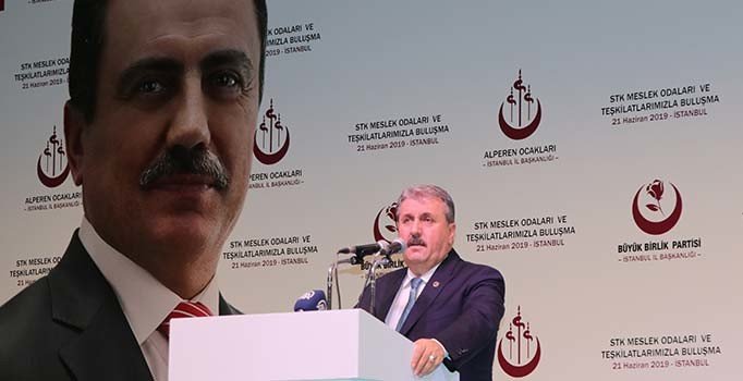 Destici: İmralı canisinin meşrulaştırılmasını kabul etmiyoruz