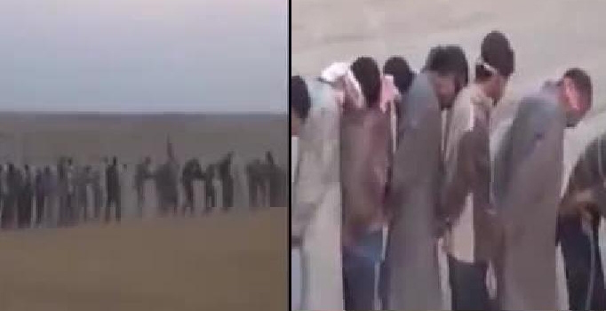 Yüzlerce kişiyi 'terörist' sanıp birbirlerine zincirlediler