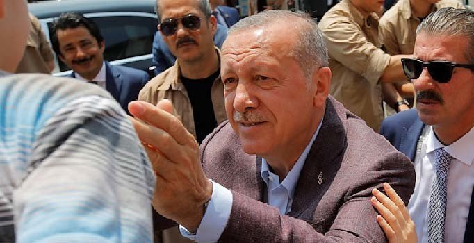 Cumhurbaşkanı Erdoğan Vahdettin Köşkü'nde