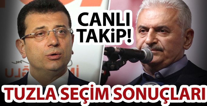 Tuzla 23 Haziran seçim sonuçları: İmamoğlu Yıldırım Tuzla oy oranları | İBB seçimleri 2019