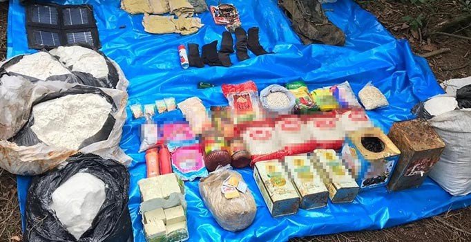 Giresun’da, PKK'ya ait depo bulundu