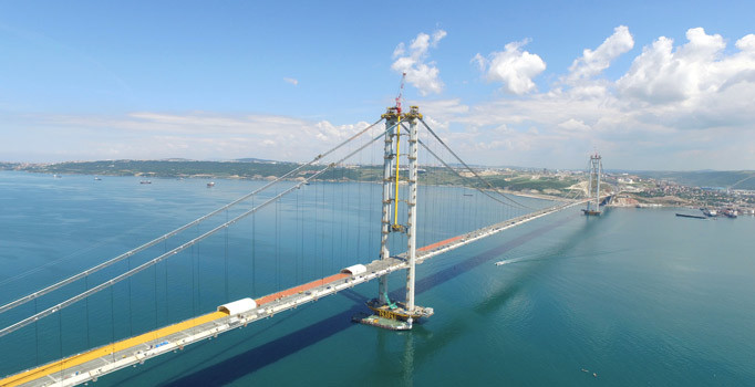 Gebze-Orhangazi-İzmir Otoyolu Projesi'nin yüzde 57'si tamamlandı