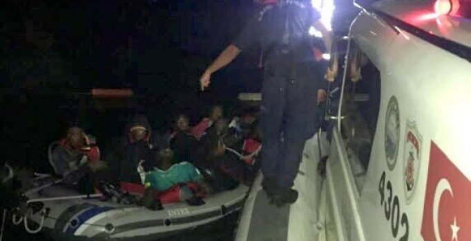 Muğla'da 10 kaçak göçmen yakalandı