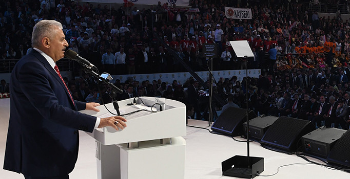 Yıldırım'dan teşekkür konuşması: Yolumuz Erdoğan’ın yoludur