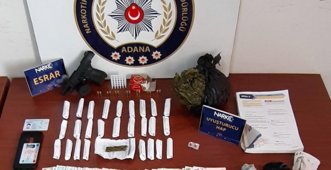 Adana'da uyuşturucu operasyonu