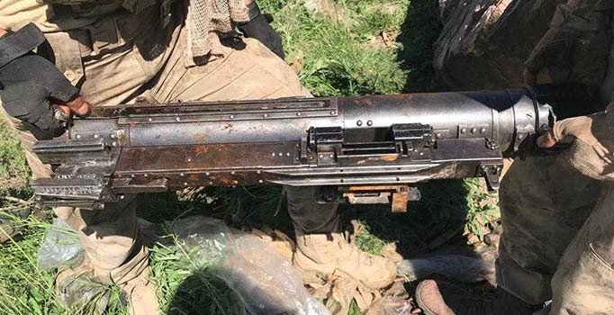 Hakkari’de doçka silahı ele geçirildi