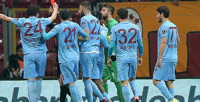 Süper Lig'in en hırçın takımı Trabzonspor