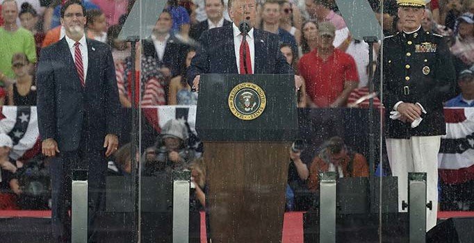 ABD'de Bağımsızlık Günü kutlamalarına Trump damgası