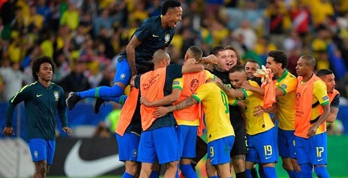 Finalde Peru'yu 3-1 mağlup eden Brezilya Copa America'da şampiyon oldu