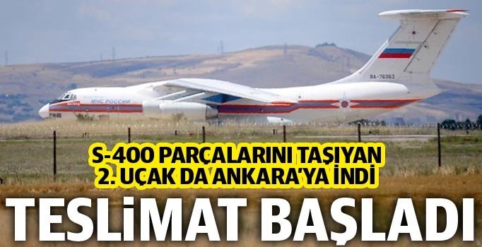 Milli Savunma Bakanlığı: S-400 teslimatı başladı