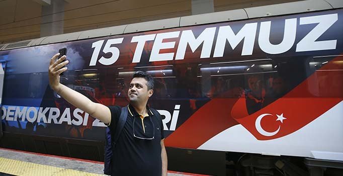 15 Temmuz treni İstanbul'da