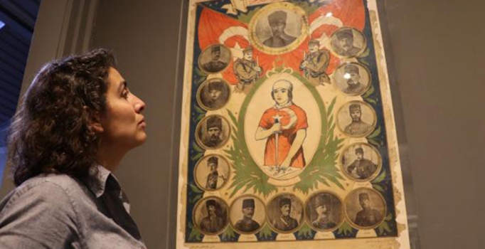 Milli Mücadele'nin ilk propaganda afişi sergide