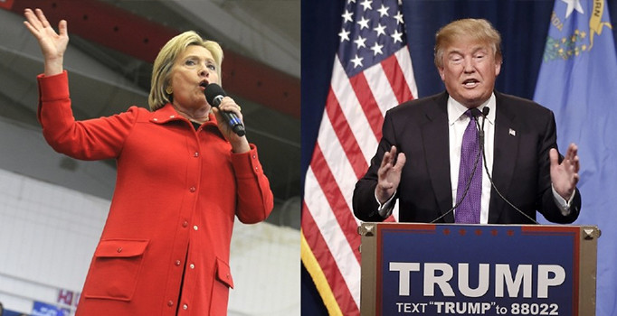 Washington Post’un anketine göre Trump ilk kez Clinton'u geçti