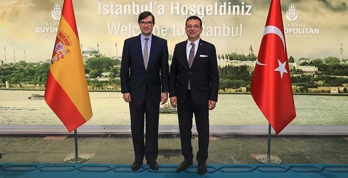 Fransa ve İspanya'dan İmamoğlu'na tebrik ziyareti