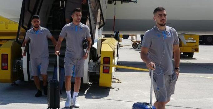 Trabzonspor kafilesi, Avusturya'ya geldi