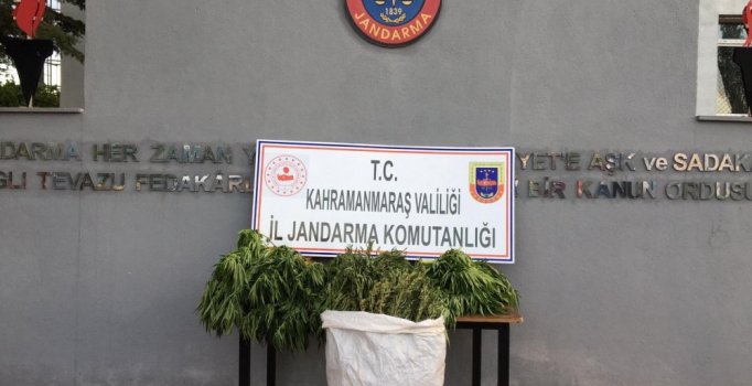Kahramanmaraş'ta uyuşturucu operasyonu: 2 gözaltı