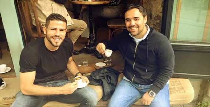 İspanyol yıldız Alvaro Dominguez İstanbul'da