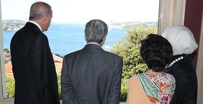 Cumhurbaşkanı Erdoğan, Malezya Başbakanı Mahathir ile kahvaltıda buluştu
