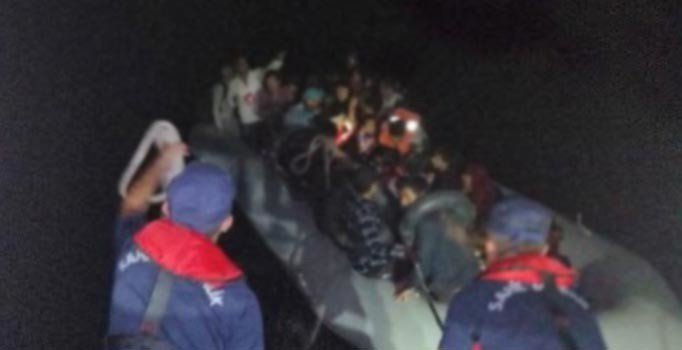 Didim'de 58 kaçak yakalandı