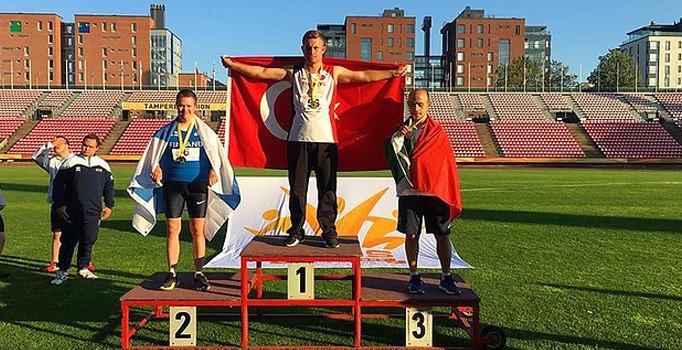 Ali Topaloğlu kimdir? Donw sendromlu sporcudan gülle atmada dünya rekoru