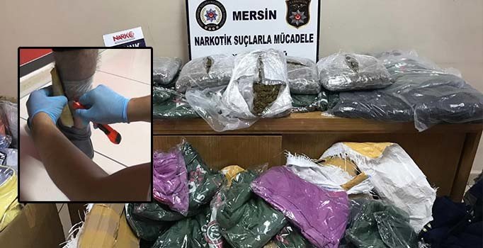 Kargo paketinden uyuşturucu çıktı