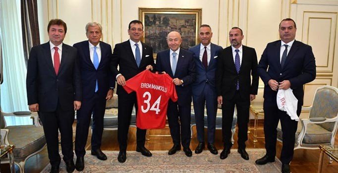 TFF'den Ekrem İmamoğlu'na tebrik ziyareti