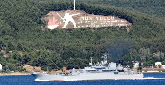 Rus savaş gemisi 'Caesar Kunikov' Akdeniz’e iniyor