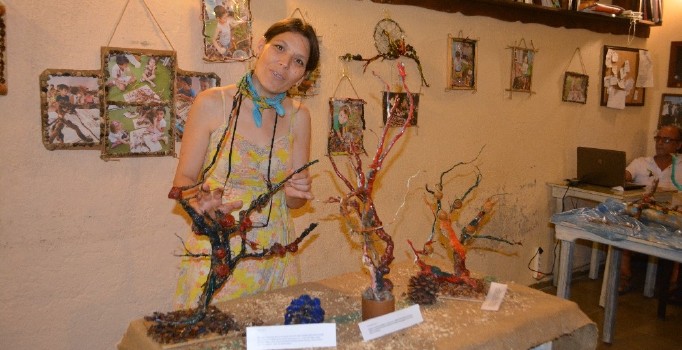 Kurumuş ağaç köklerini fidana dönüştürüyorlar