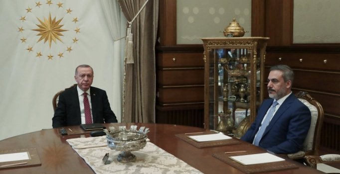 Erdoğan, MİT Başkanı Fidan'ı kabul etti