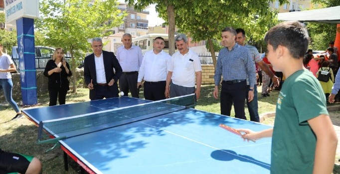 Battalgazi’de mahalle sakinleri parklarına sahip çıkıyor