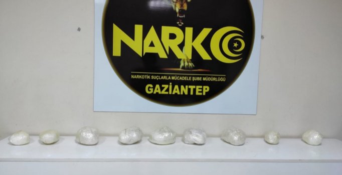 Gaziantep'te 6 kilo metamfetamin ele geçirildi