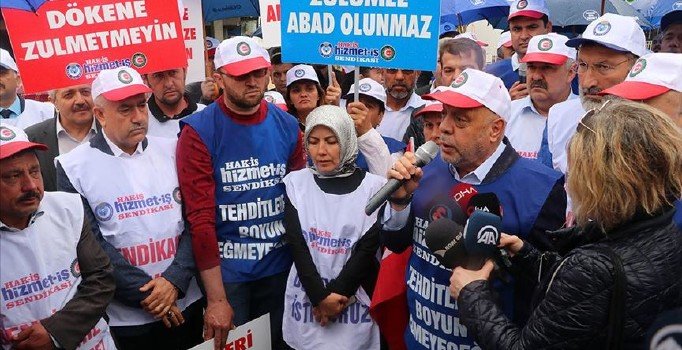 Hak-İş'ten işten çıkarmalara karşı eylem kararı: Açlık grevine başlayacağız