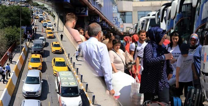 Otogarda Kurban Bayramı yoğunluğu
