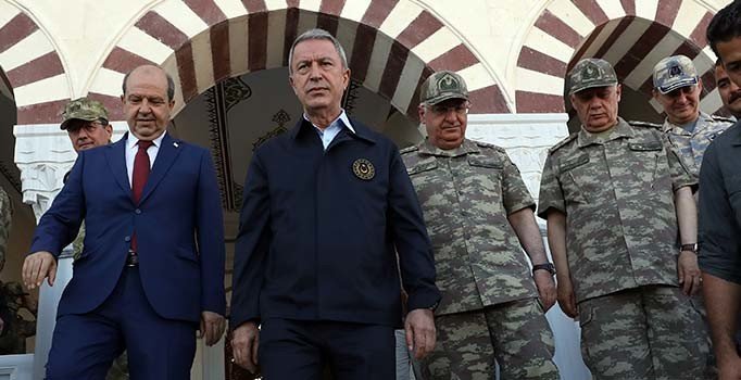 Bakan Akar'dan KKTC'den mesaj: Gücümüzü, kuvvetimizi kimse test etmesin